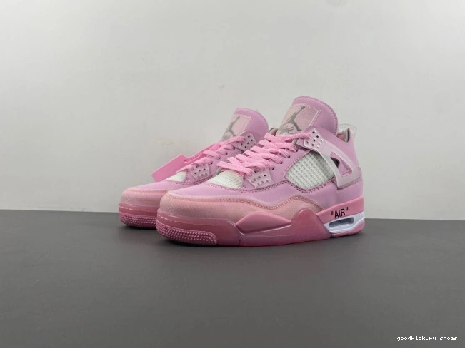 PINK OFF-WHITE JORDAN X 4 0629
